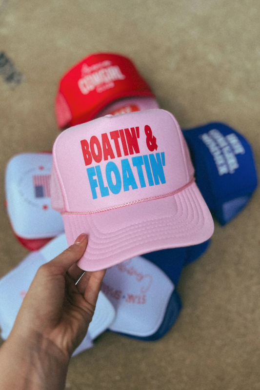 Boatin' & Floatin' Trucker Hat