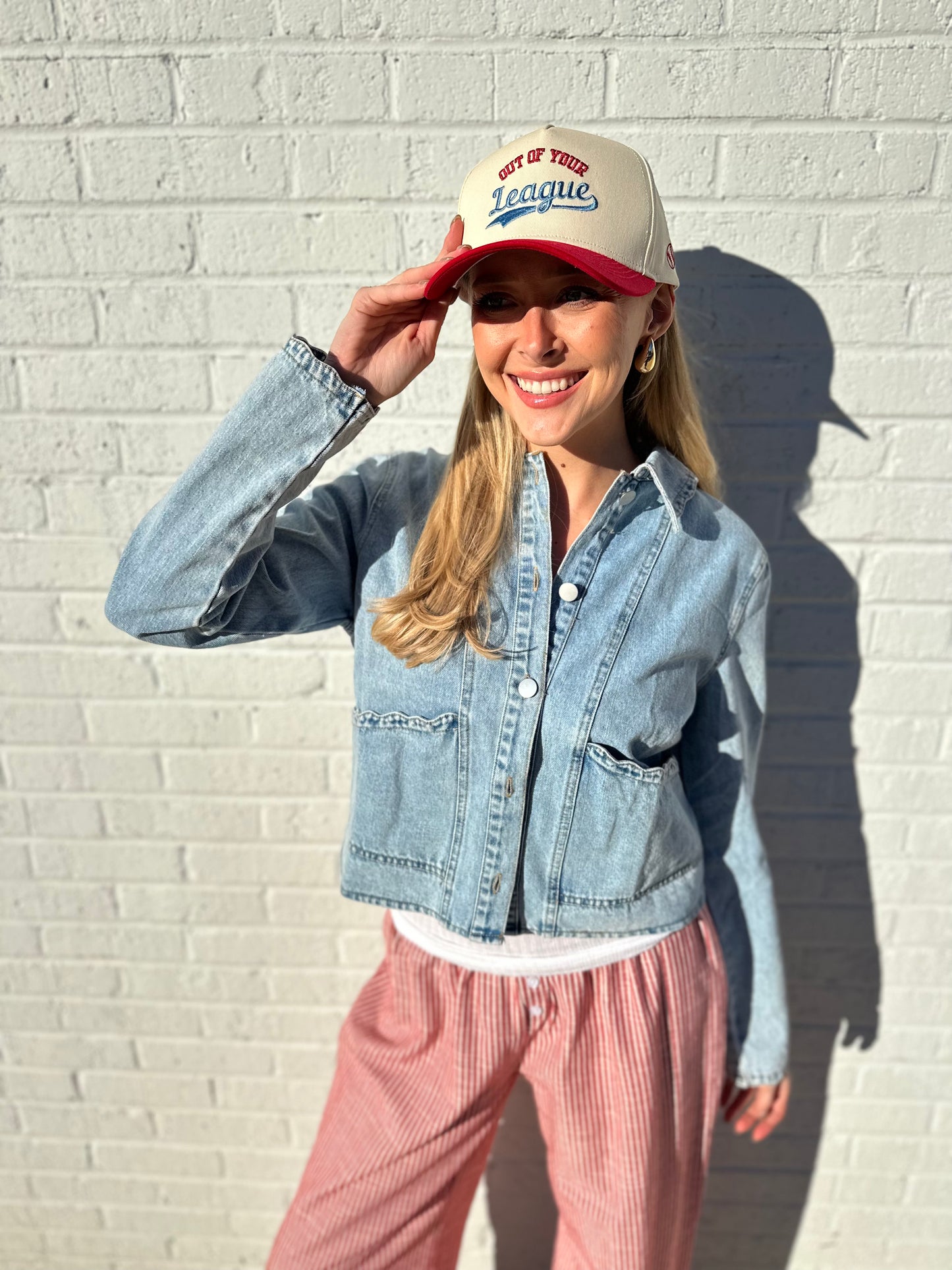 Out Of Your League Vintage Trucker Hat