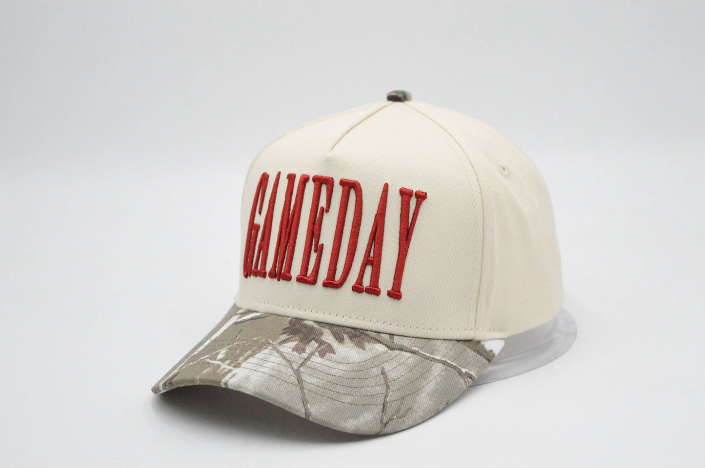 GAMEDAY Vintage Trucker Hat-Camo
