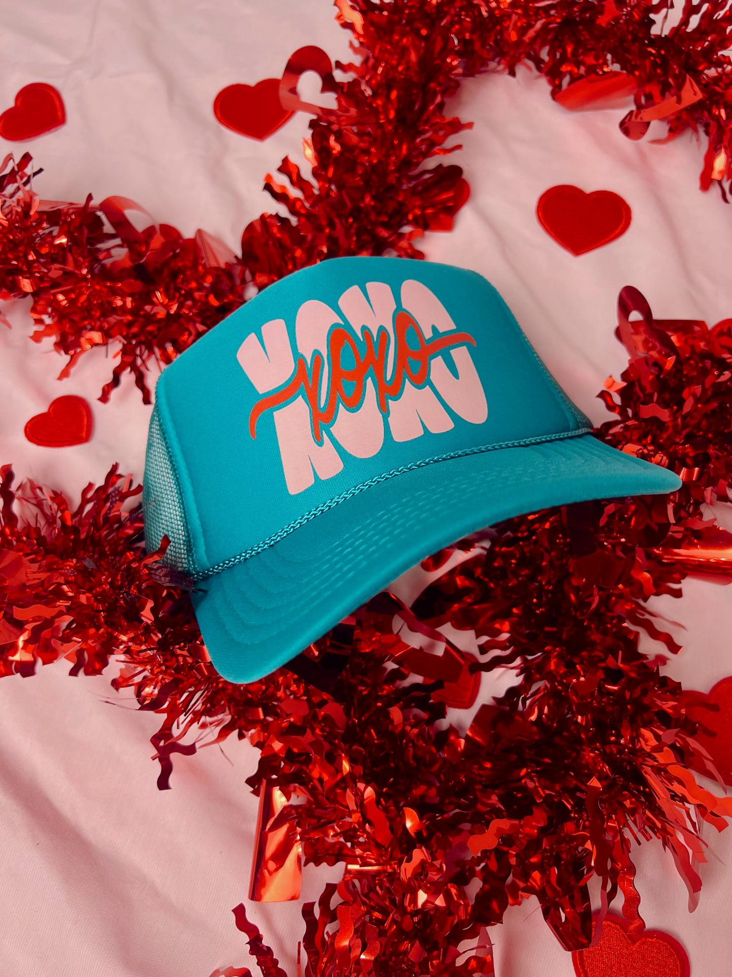 XOXO Trucker - Teal