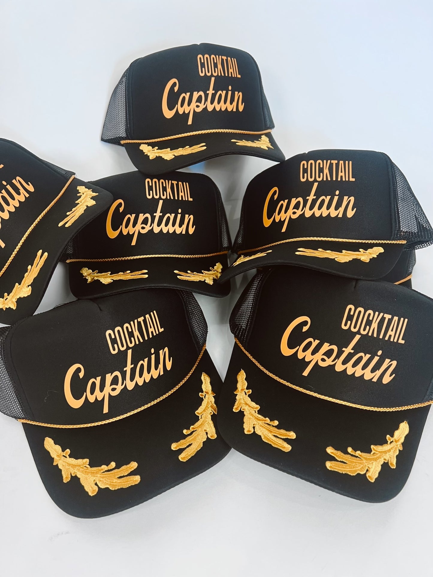 Cocktail Captain Trucker Hat