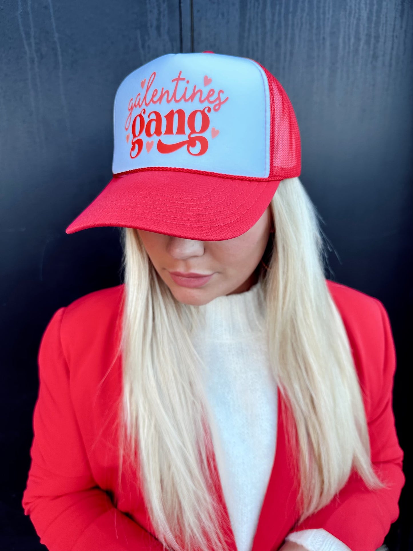 Galentines Gang Trucker Hat