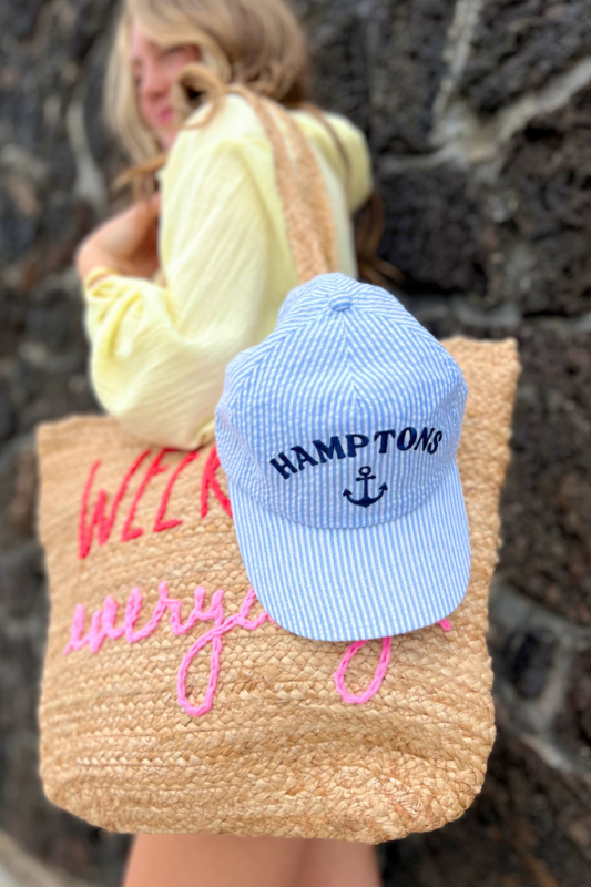 Hampton's Seersucker Hat
