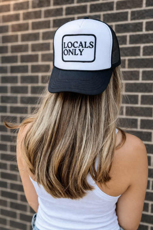 Locals Only Patch Foam Trucker Hat