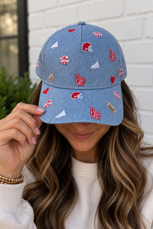 Saturday Spirit Denim Trucker Hat