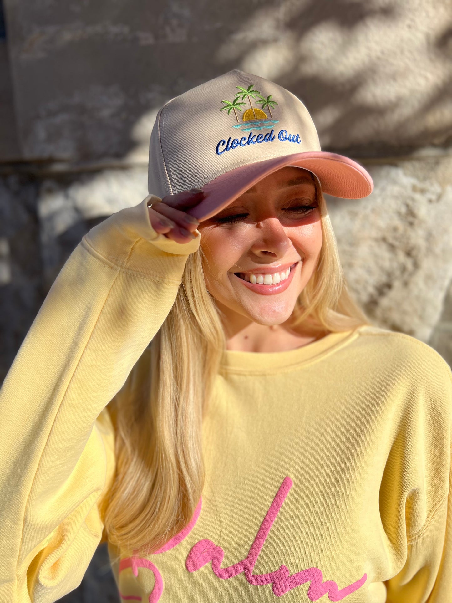 Clocked Out Vintage Trucker Hat
