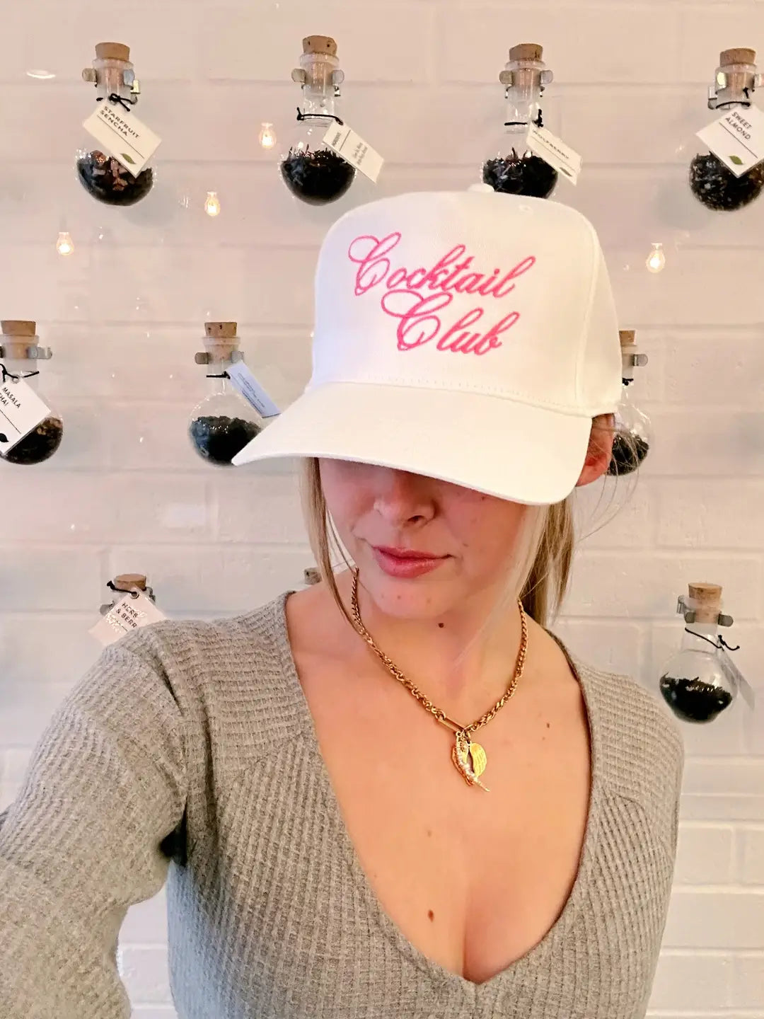 Cocktail Club Vintage Trucker Hat