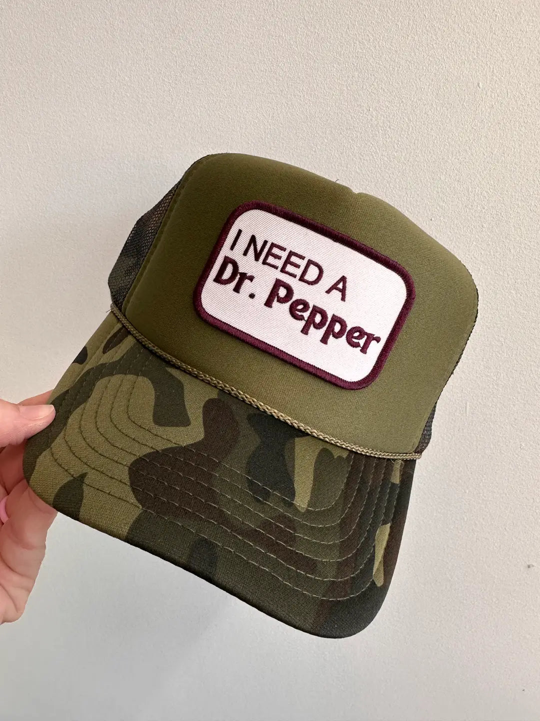 Dr. Pepper Foam Trucker Hat