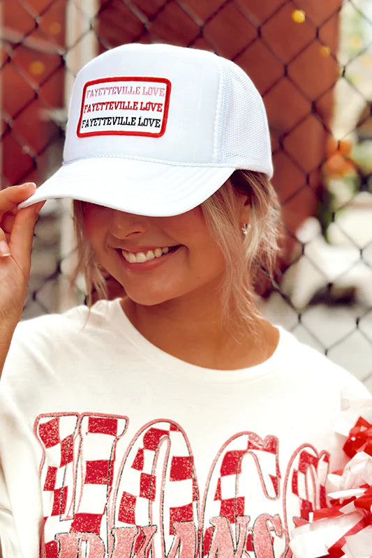 Fayetteville Love Trucker Hat