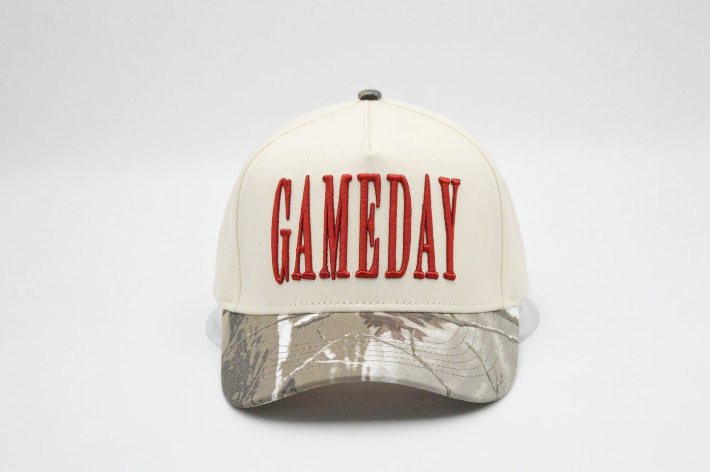 GAMEDAY Vintage Trucker Hat-Camo