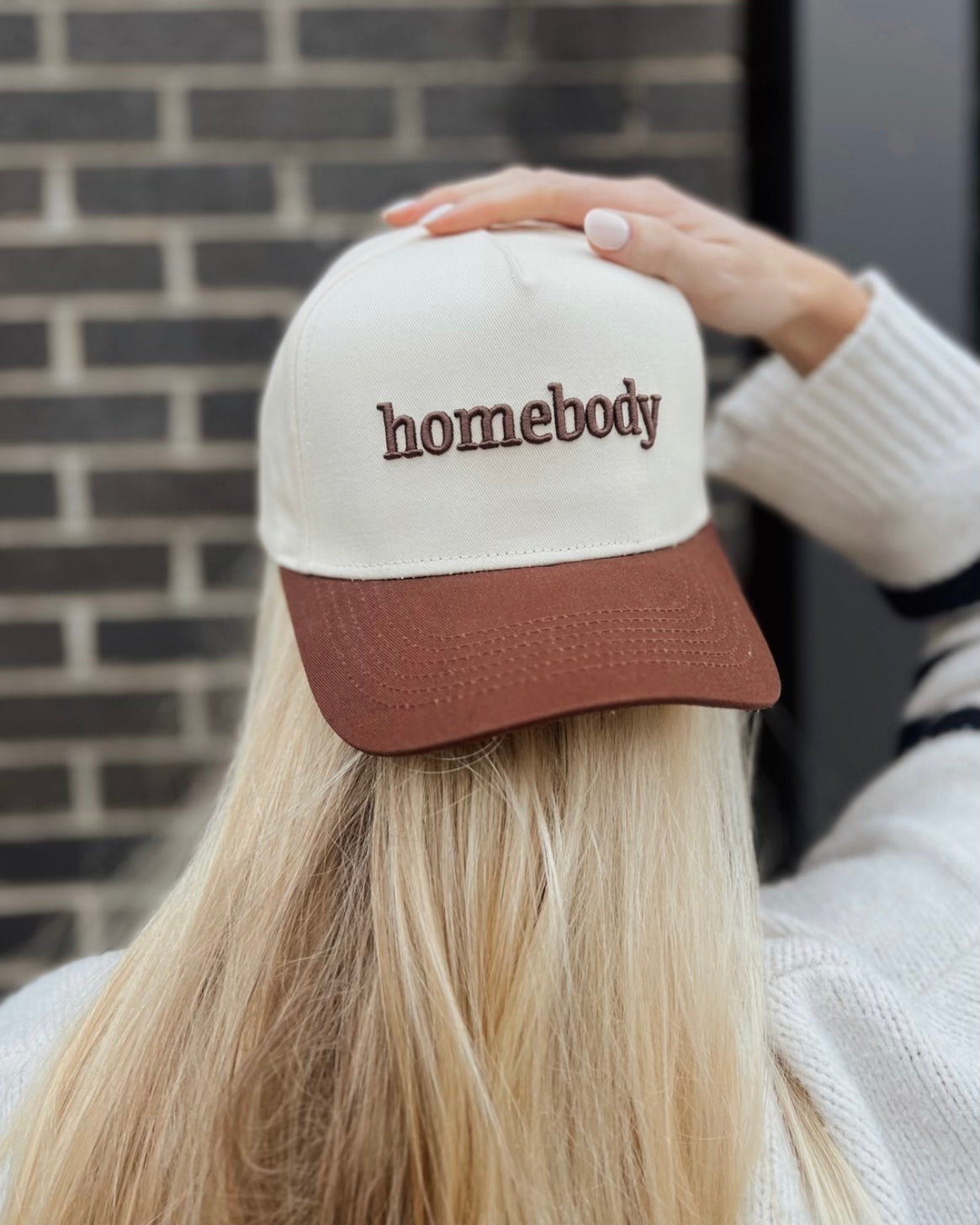 Homebody Brown Vintage Trucker Hat
