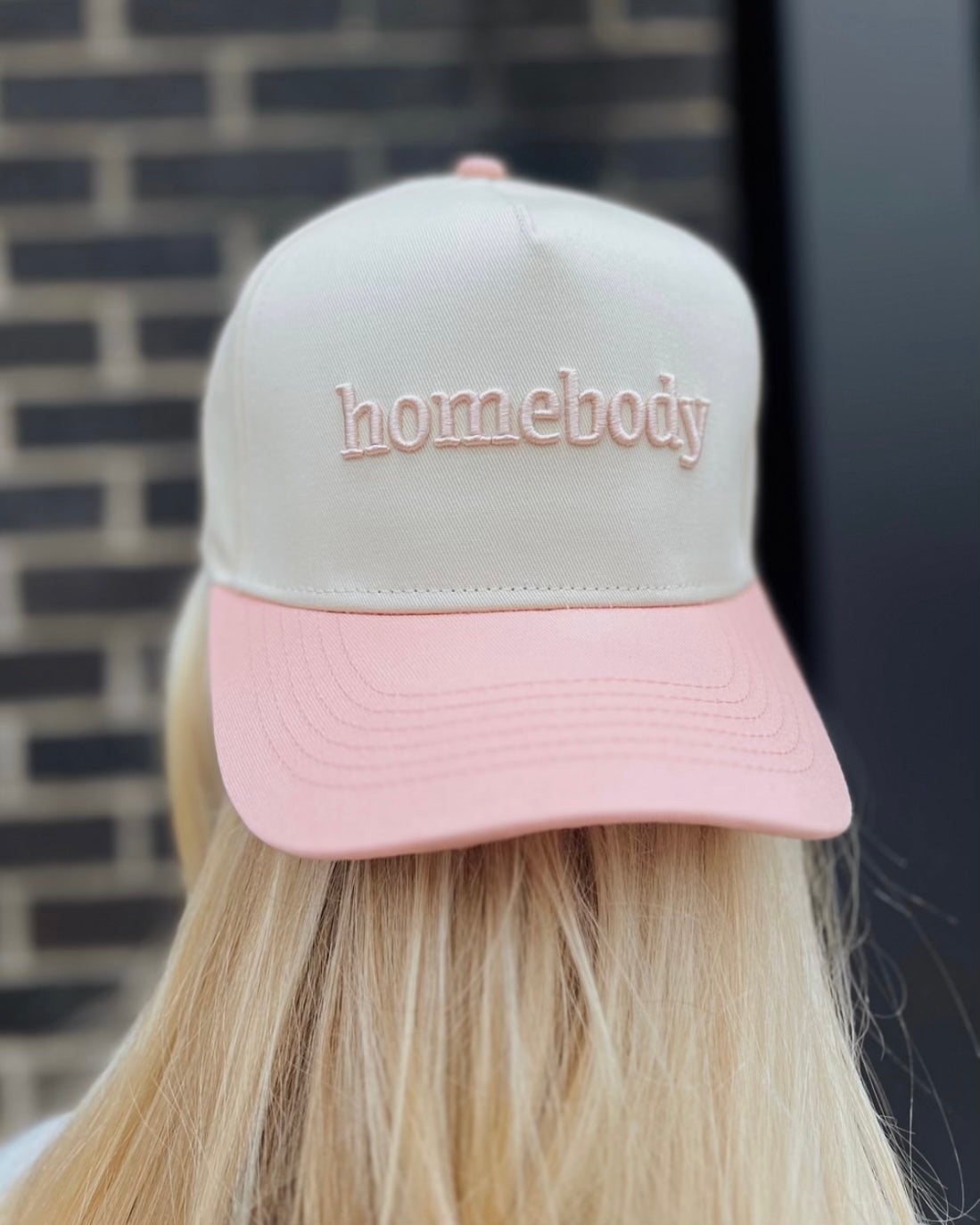 Pre- Order: Homebody Pink Vintage Trucker Hat
