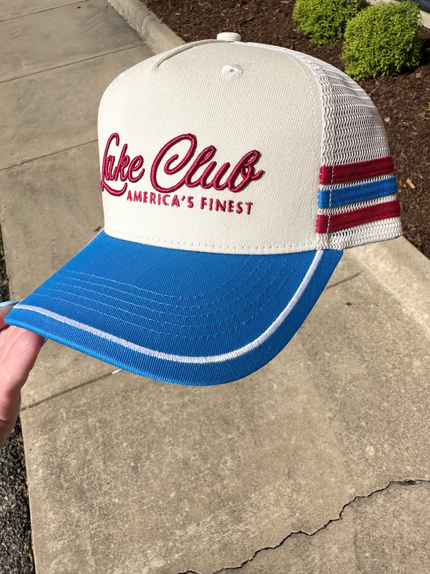 Lake Club America's Finest Vintage Trucker Hat