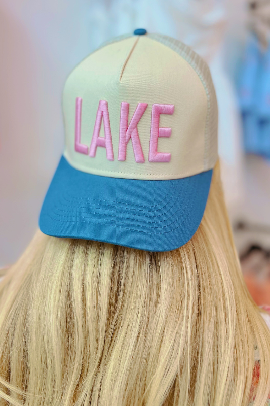 LAKE Vintage Trucker Hat – Social Statement display picture 1