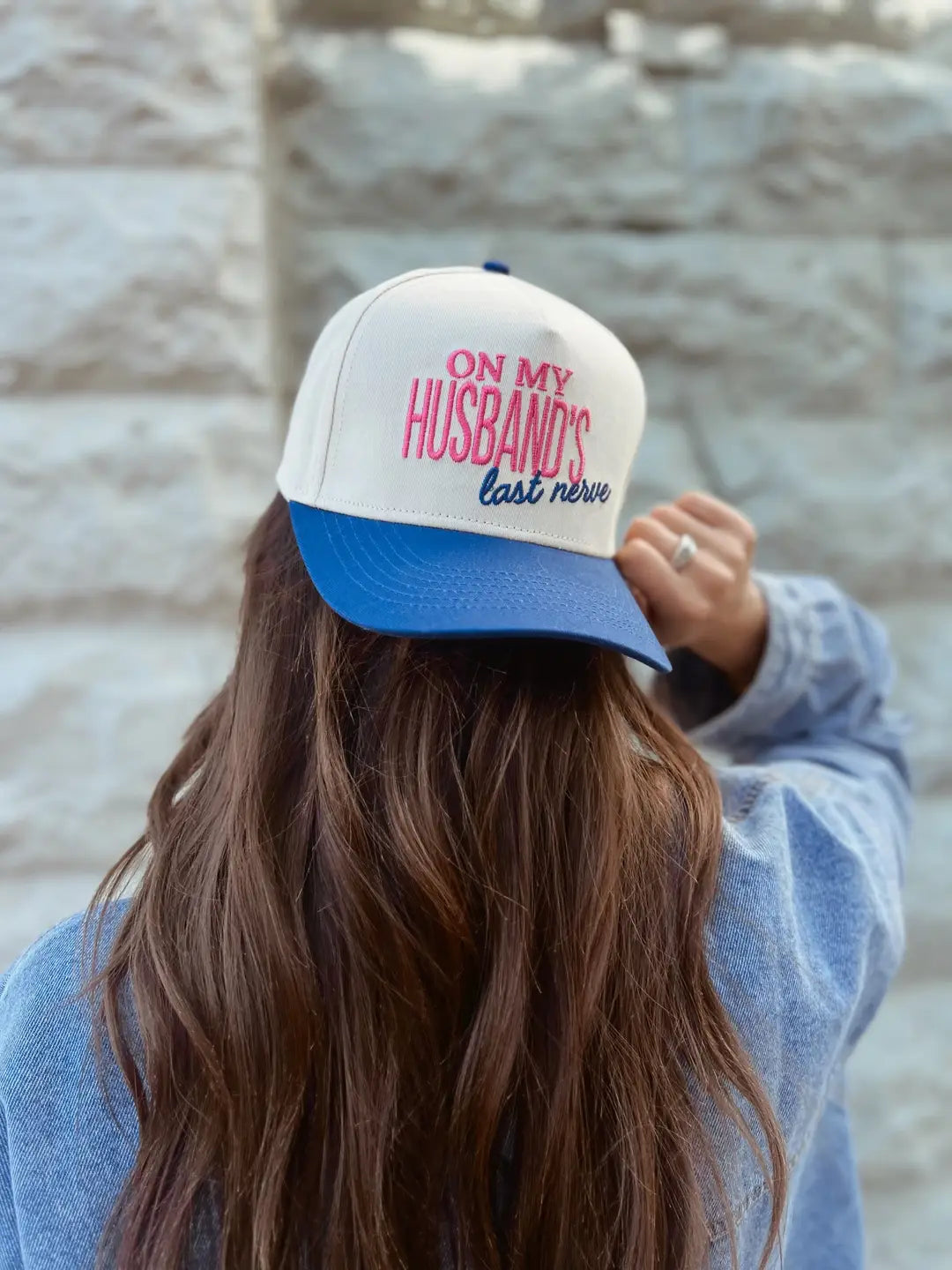 Pre-Order: On My Husband's Last Nerve Vintage Trucker Hat