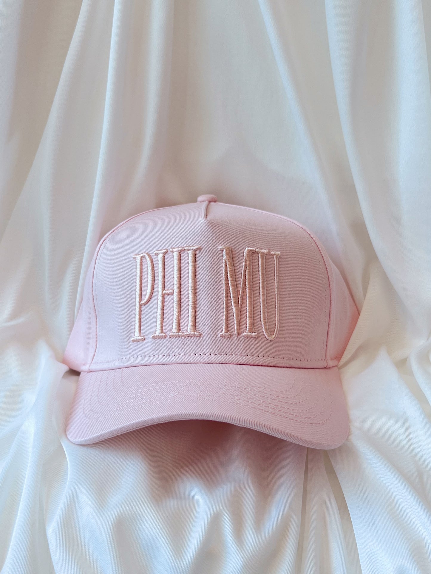 Greek Pastel Letters Hat