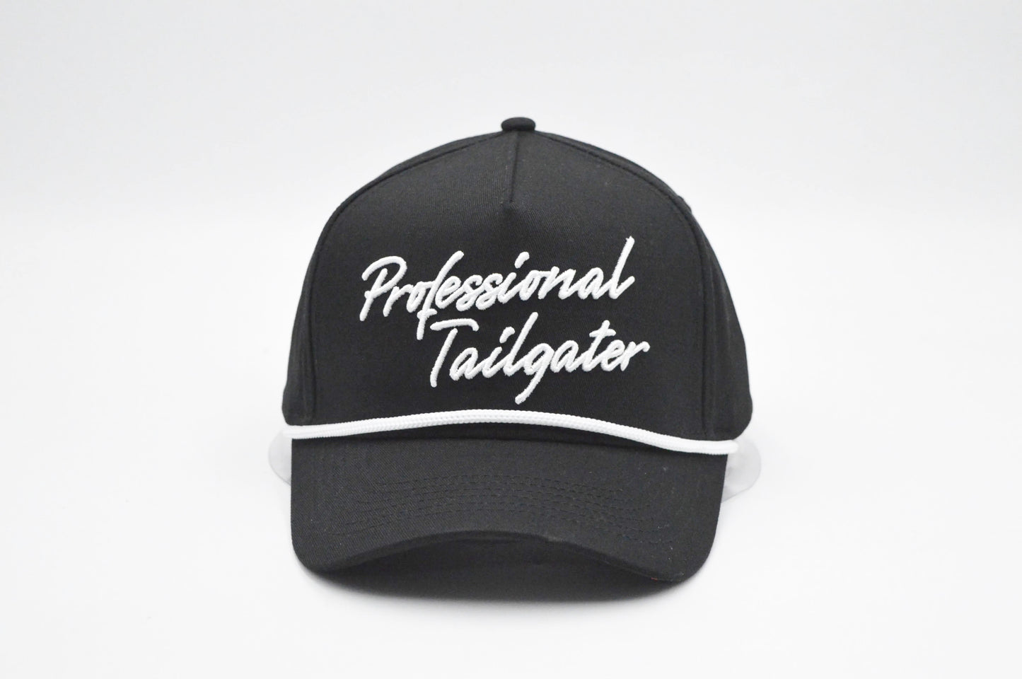 Professional Tailgater Vintage Trucker Hat-Black