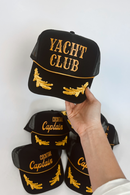 Yacht Club Captain Hat