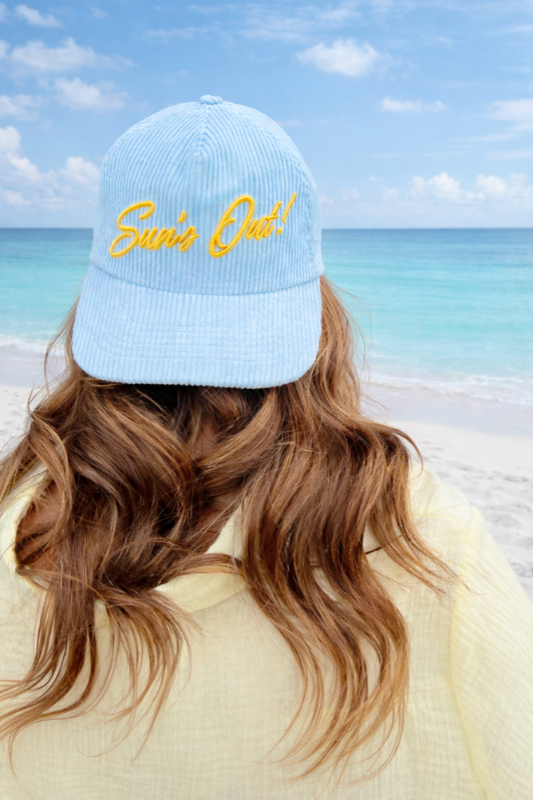 Sun's Out Buns Out Corduroy Trucker Hat