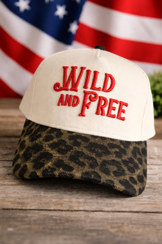 Wild And Free Vintage Trucker Hat