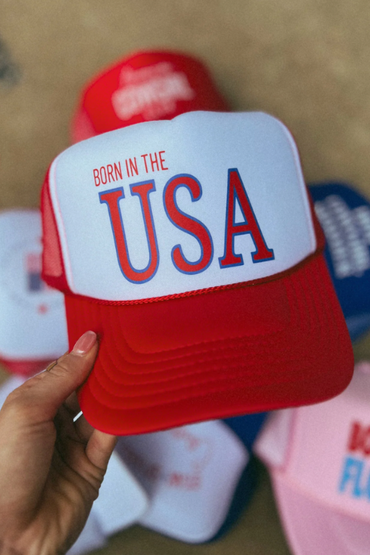 Born In The USA Trucker Hat