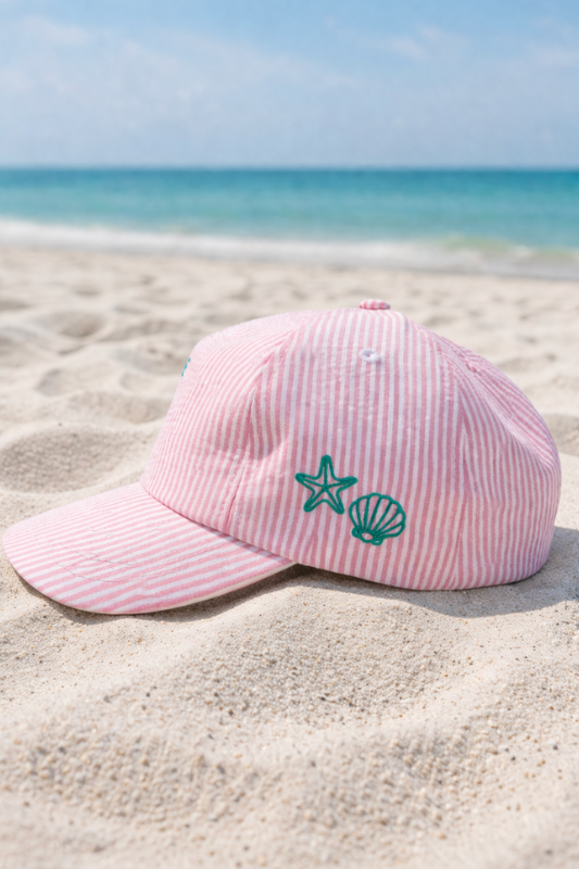 Seas The Day Seersucker Hat