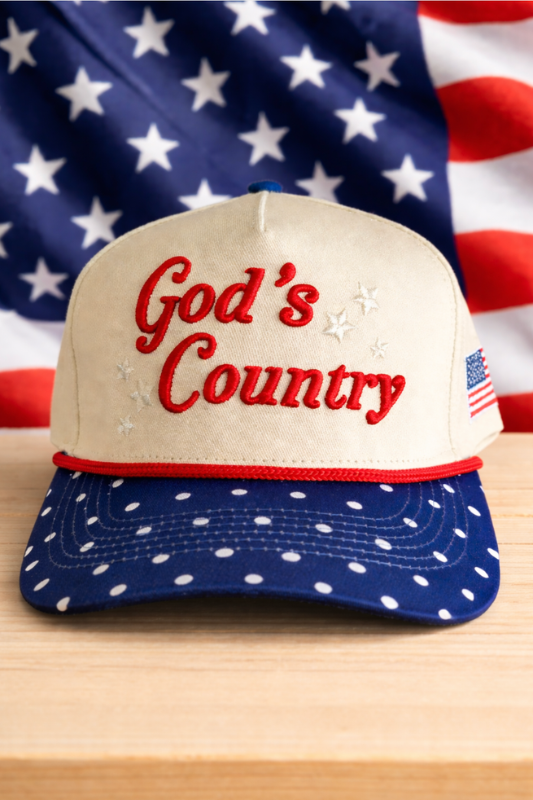 God's Country Vintage Trucker Hat