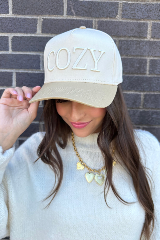 COZY 3D Embroidered Hat