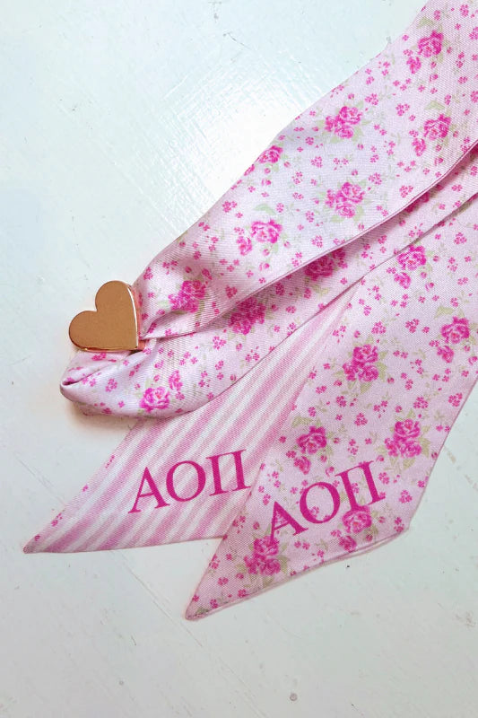 Sorority Letters Twilly (Copy)