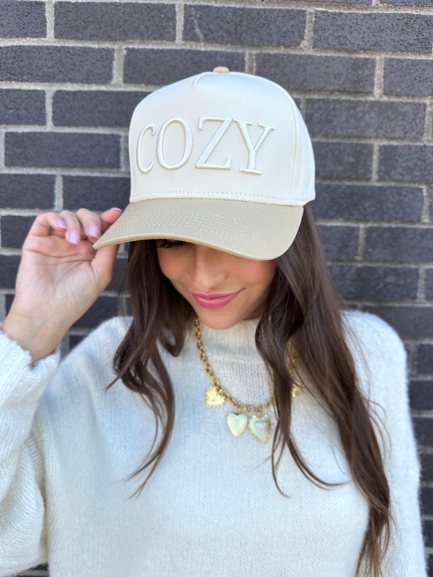 COZY 3D Embroidered Hat