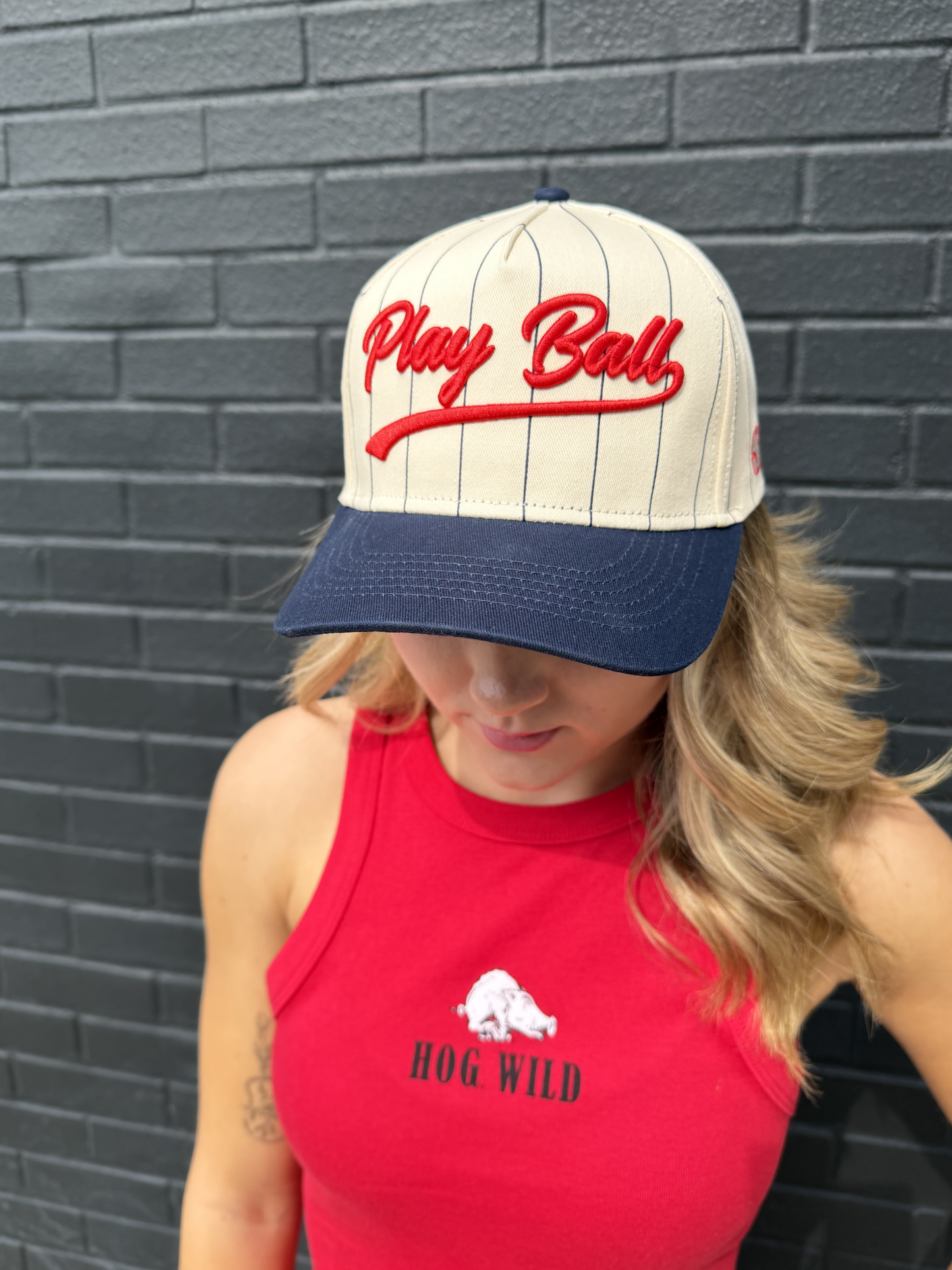 Play Ball Vintage Trucker Hat