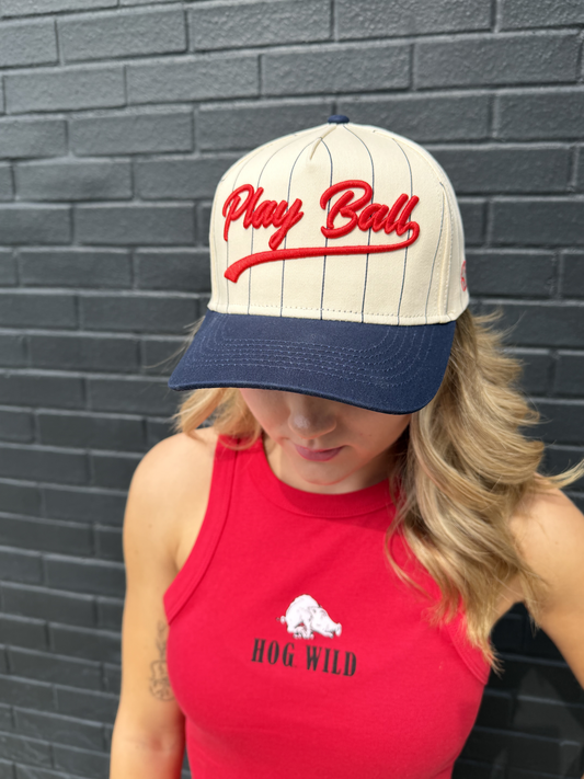 Play Ball Vintage Trucker Hat