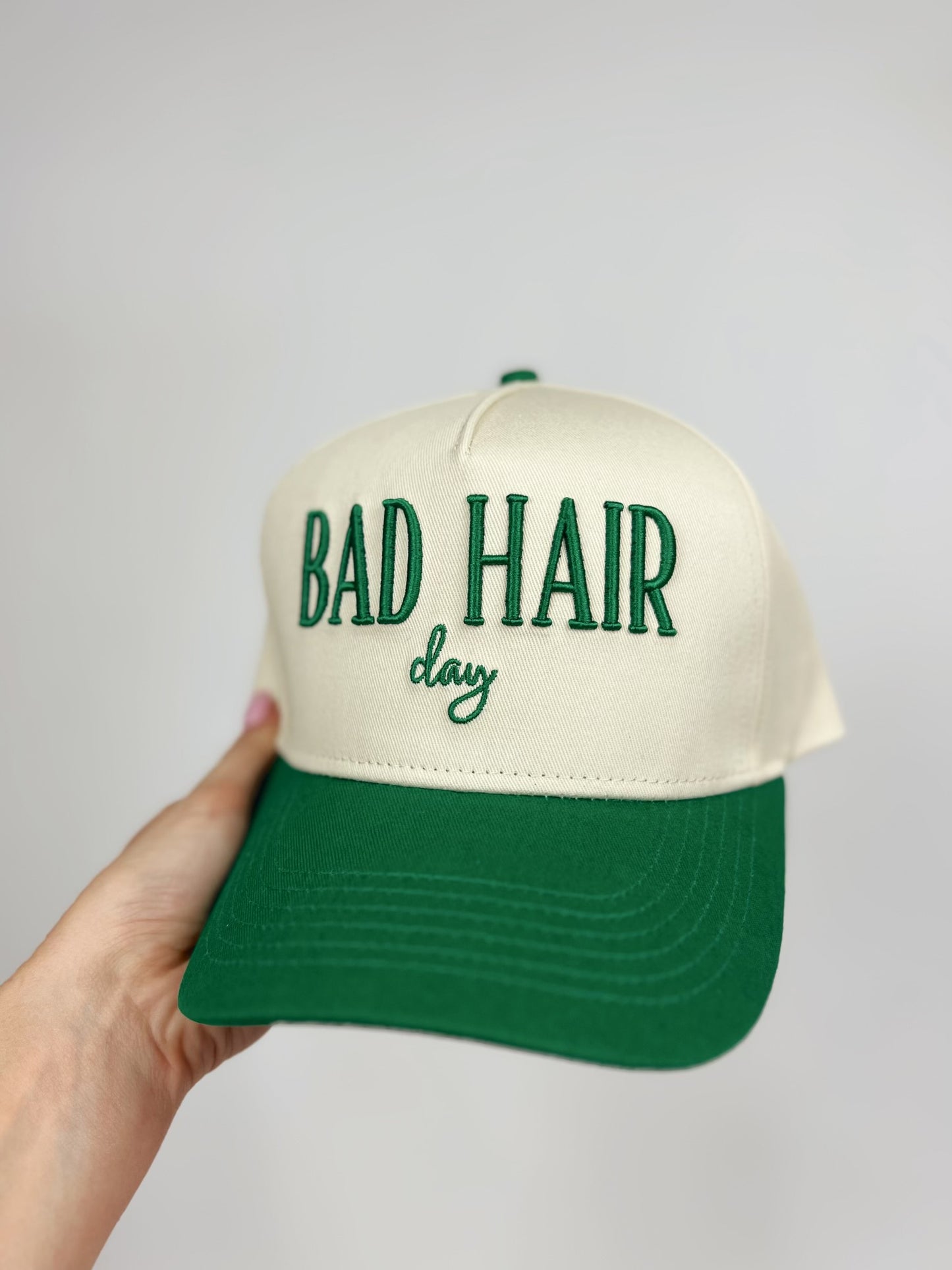 Bad Hair Day Embroidered Hat