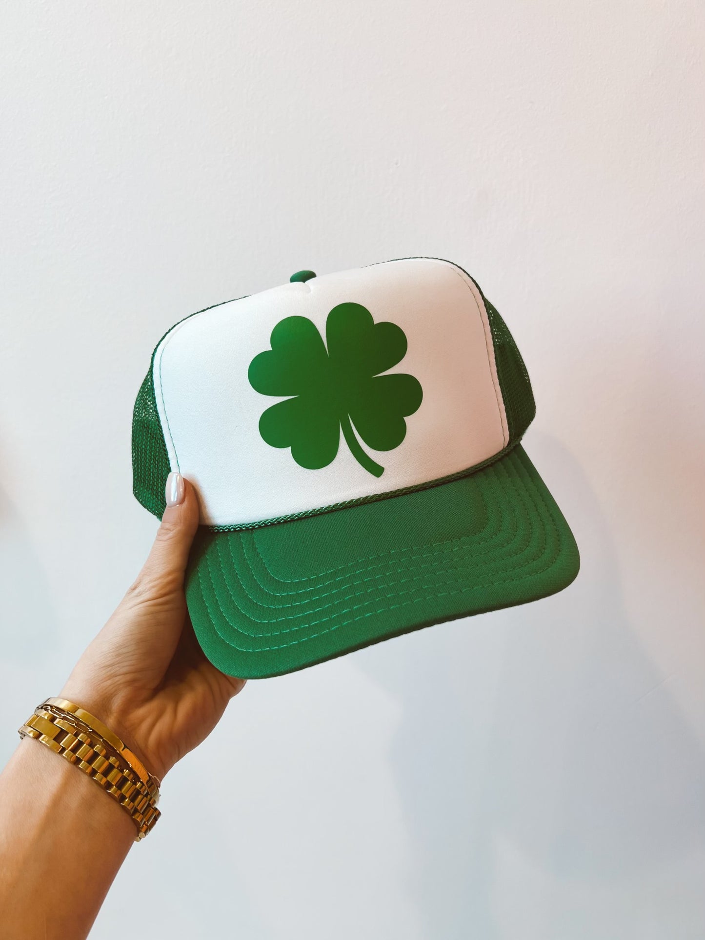 Lucky Clover Trucker Hat