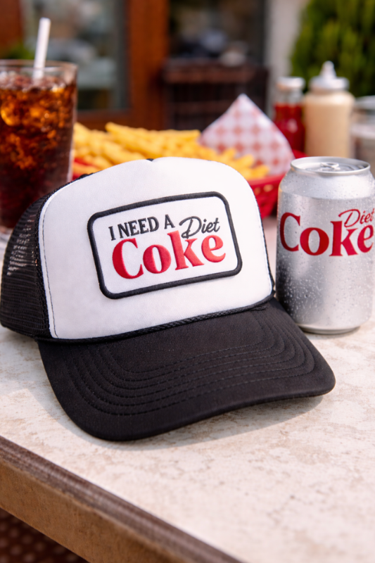 Diet Coke Foam Trucker Hat