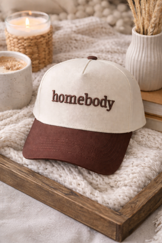 Homebody Brown Vintage Trucker Hat