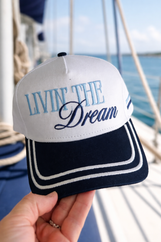 Livin' The Dream Vintage Trucker Hat