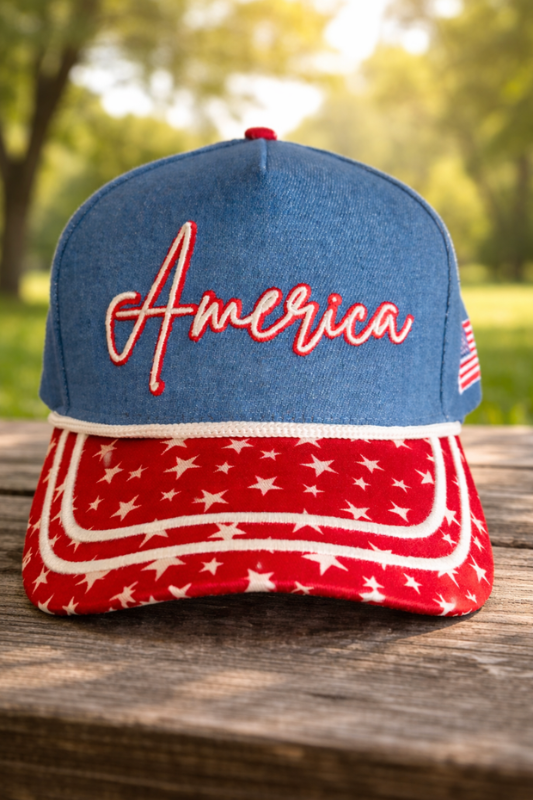 America Vintage Trucker Hat