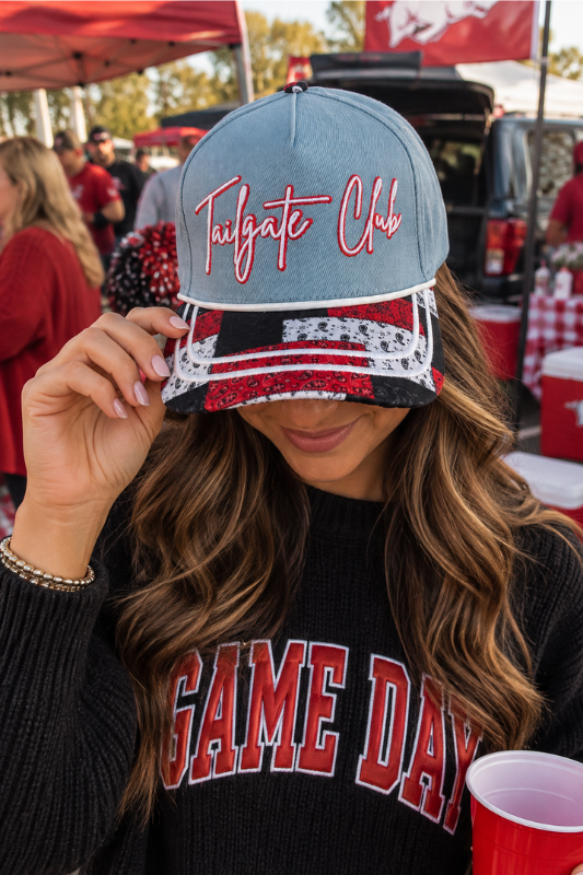 Tailgate Club Patchwork Trucker Hat