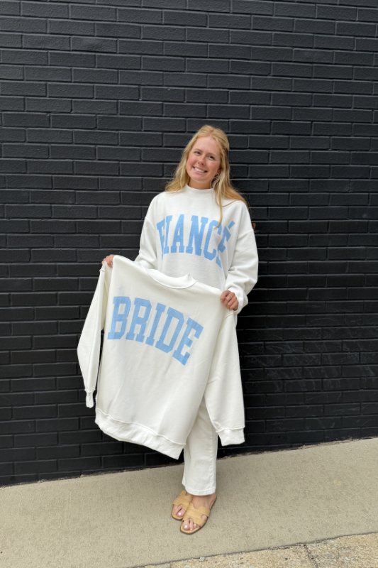 BRIDE/FIANCE Reversible Mockneck