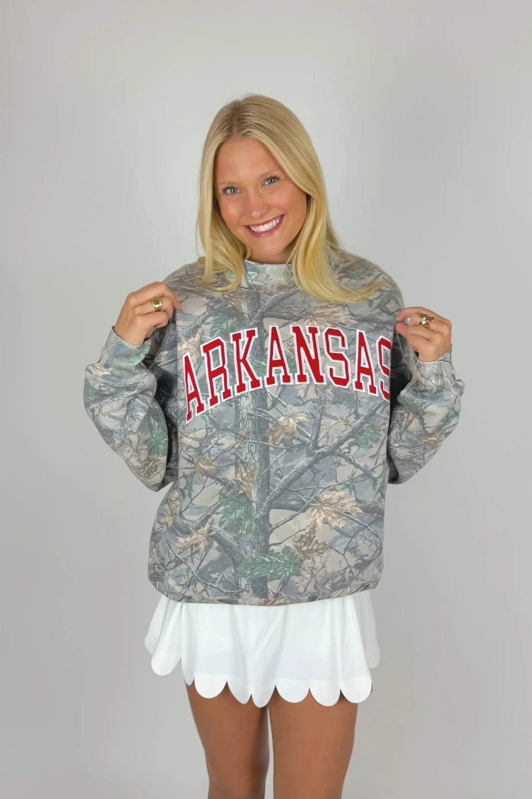 State Pride Embroidered Camo Mockneck (Copy)