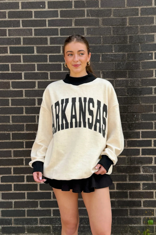 State Pride Polka Dot Reversible Mockneck