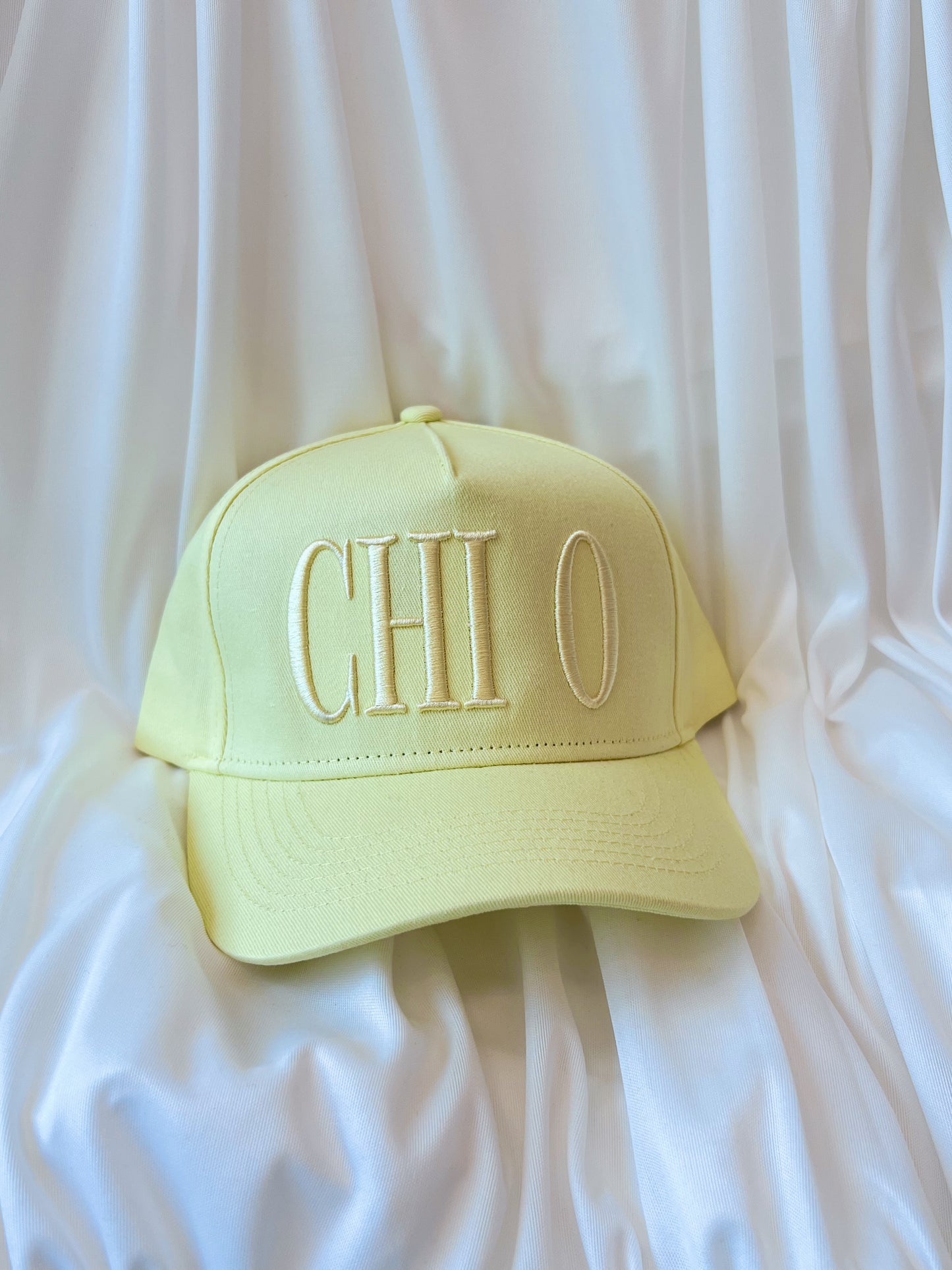 Greek Pastel Letters Hat