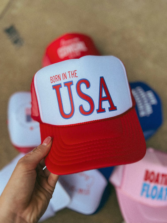 Born In The USA Trucker Hat