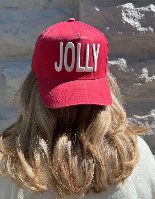 JOLLY Distressed Vintage Trucker Hat
