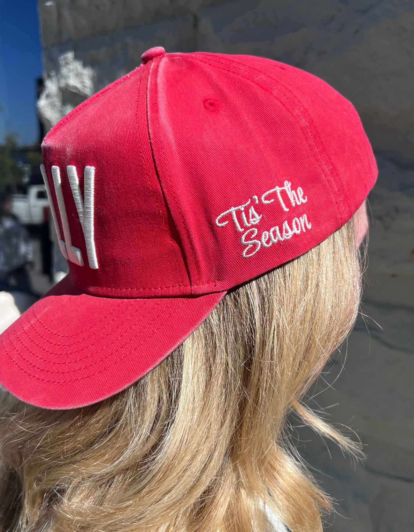 JOLLY Distressed Vintage Trucker Hat