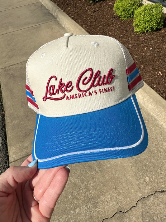 Lake Club America's Finest Vintage Trucker Hat