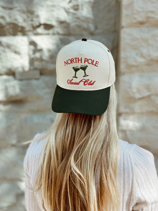 North Pole Social Club Vintage Trucker Hat