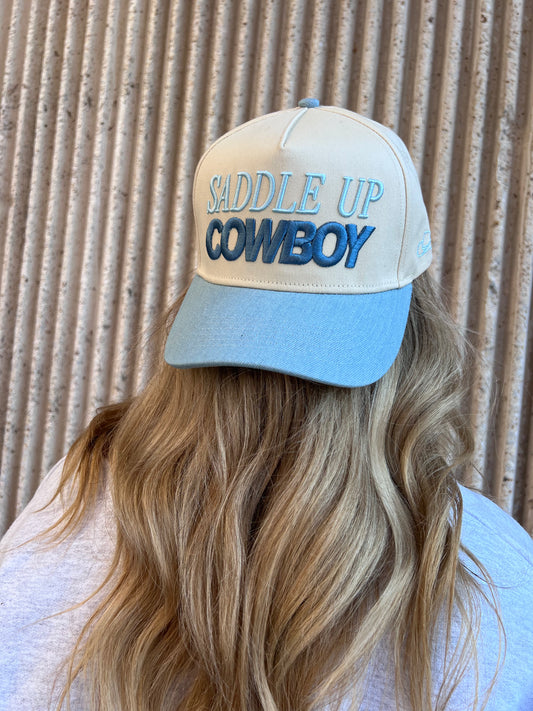 Saddle Up Cowboy Vintage Trucker Hat