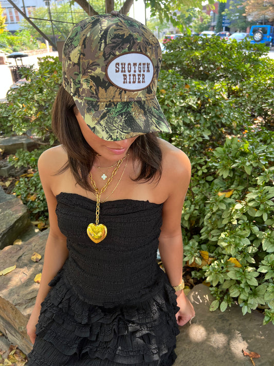 Shotgun Rider Camo Trucker Hat